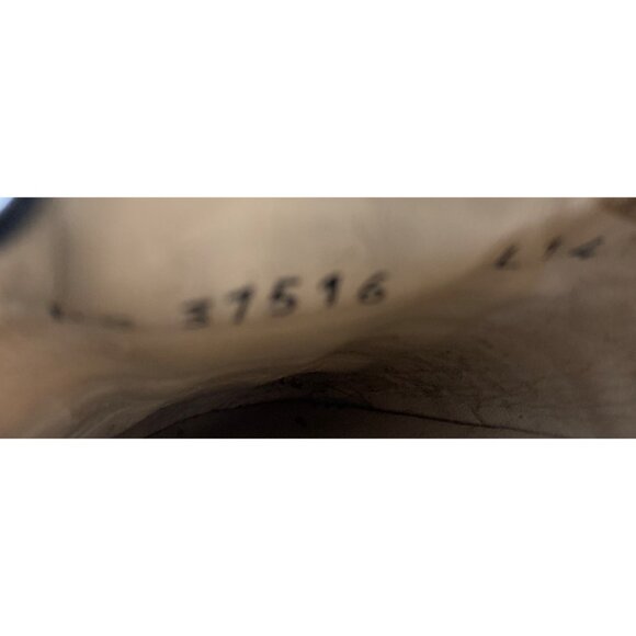 VTG Ferragamo 7B Crocodile Leather T-strap Buckle Shoes Flat Brown Italy 7965 - Picture 14 of 15